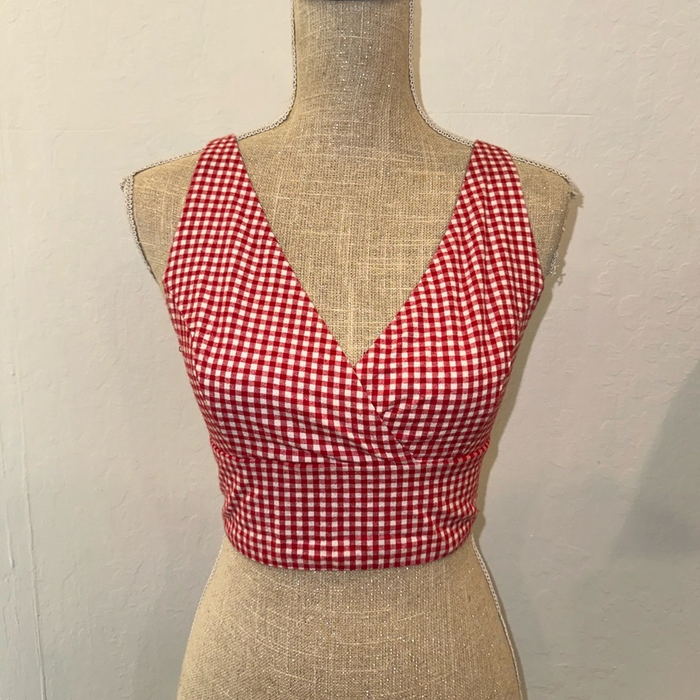 Brandy Melville - Gingham Tank